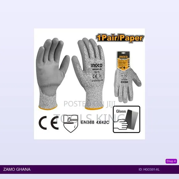 Cutresistant Gloves - Hgcg01-xl · Photo 1