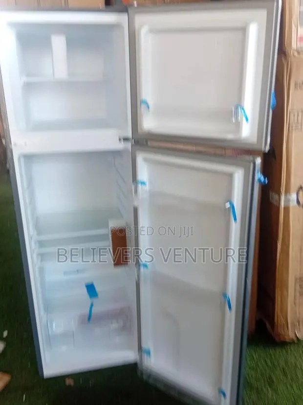 Roch 168l Double Door Fridge – Stylish Silver Finish 168l · Photo 1