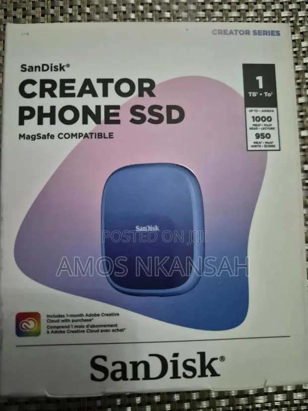 Sandisk Creator Phone SSD · Photo 1
