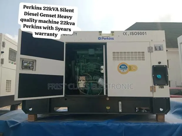 Heavy-Duty Perkins 22kVA Diesel Generator – Reliable Power for Homes · Photo 1