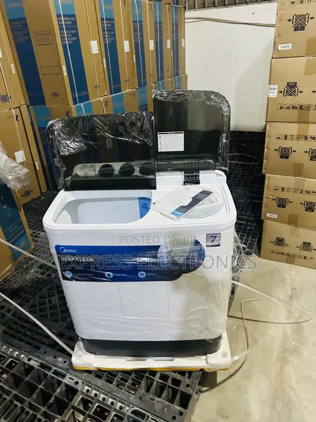Very Cool Price Midea 7kg Topload Twintub White · Photo 1