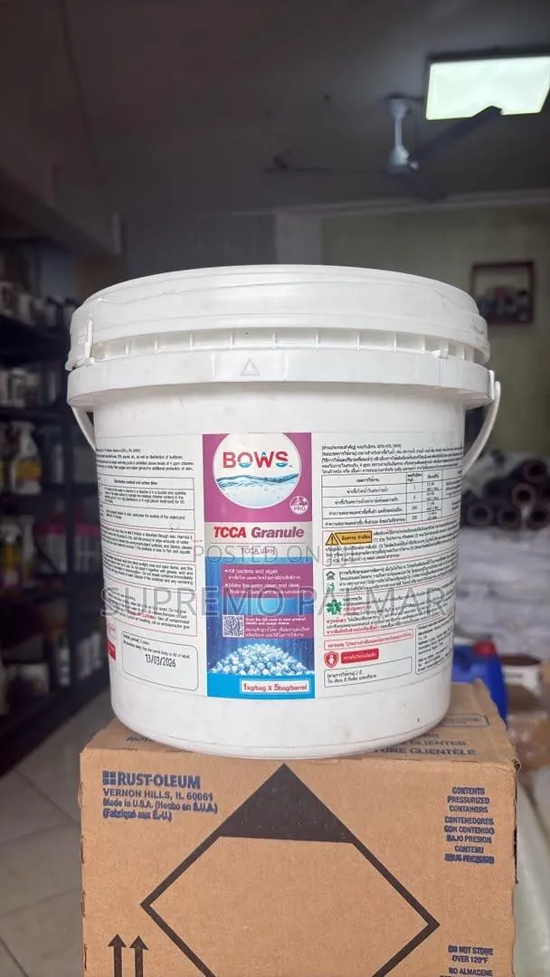 Swimming Pool Chlorine TCCA Granules/Powder – 90% Water Treatment · Photo 1