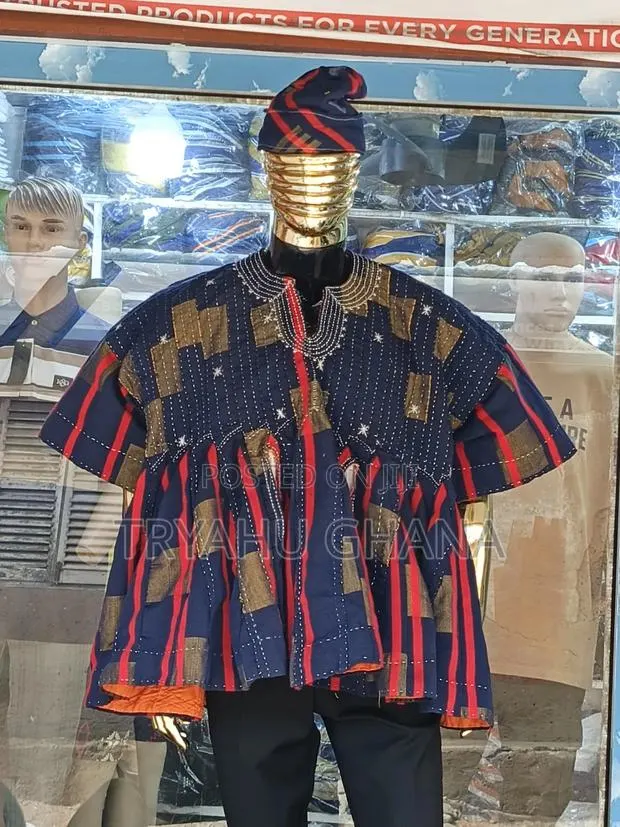 Shop Men's Luxury Fugu – Authentic Batakari for Executive Style-Tryahu · Photo 1