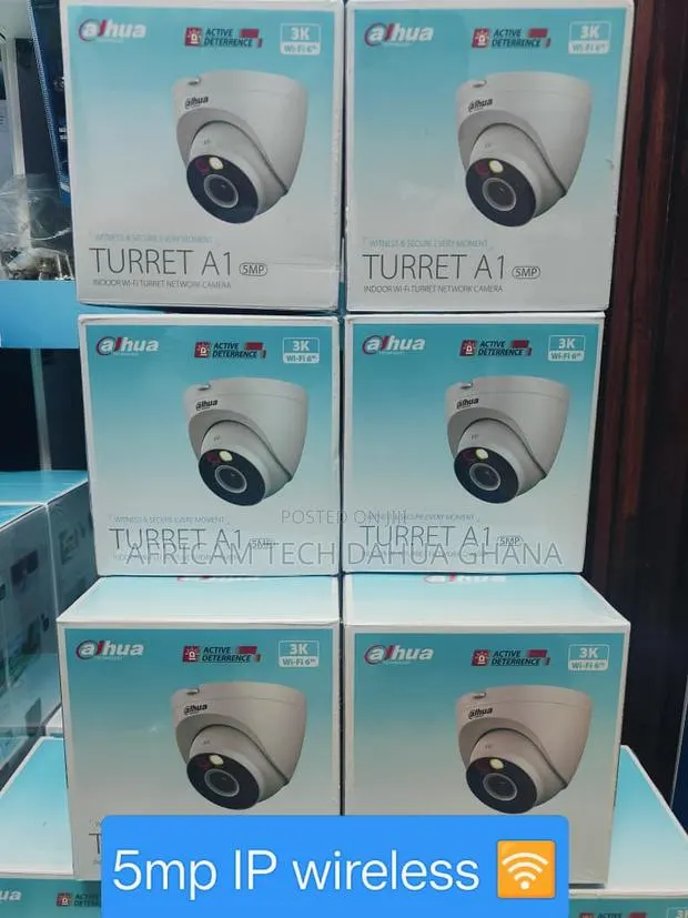 Dahua Wireless 5MP Fixed-Focal Wi-Fi Turret Network Camera · Photo 1