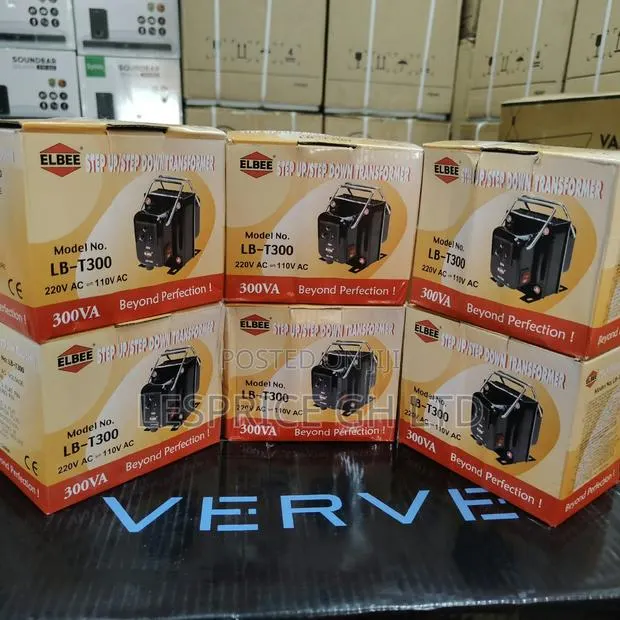 Long Lasting Original 300W Step Up Down Transformer From Elbee · Photo 1