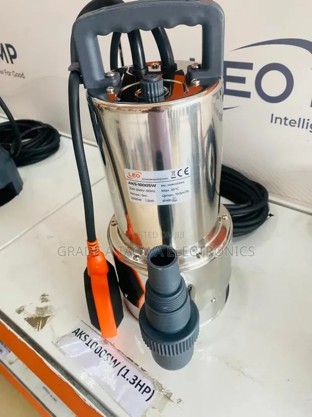 Enhanced Leo 1.3hp Stainless Submersible Pump · Photo 1