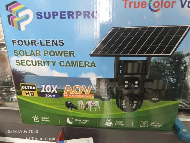4G Solar Camera 4Lens · Photo 1