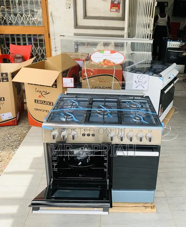 Shop Authentic Mediatech 5 Burner Freestanding Gas Cooker With Oven. · Photo 1