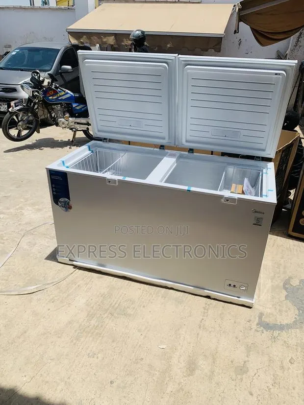 Call and Place Your Order for 508l Chest Freezer Two Doors Midea · Photo 1