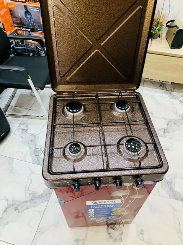 High Quality Gas Cooker Table Top Volcano 4burner · Photo 1