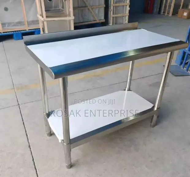 Stainless Steel Table 120cm · Photo 1