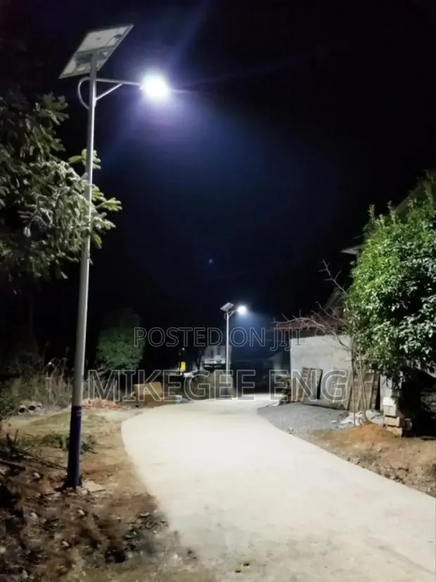 Solar Street Light and Flood Light Installation With 6 -8m Pole · Photo 1