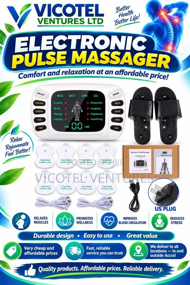 Electronic Pulse Massager · Photo 1