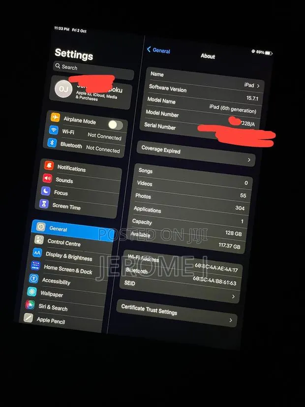 Apple iPad Pro 9.7 (2016) 128 GB Gray · Photo 1