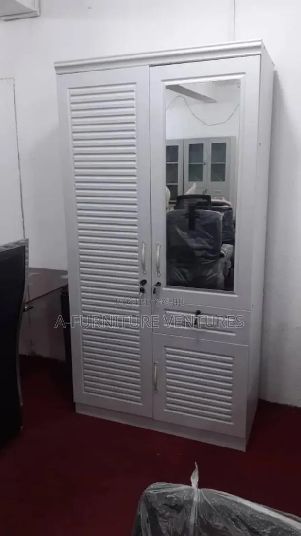 Two Door White Wardrobe · Photo 1