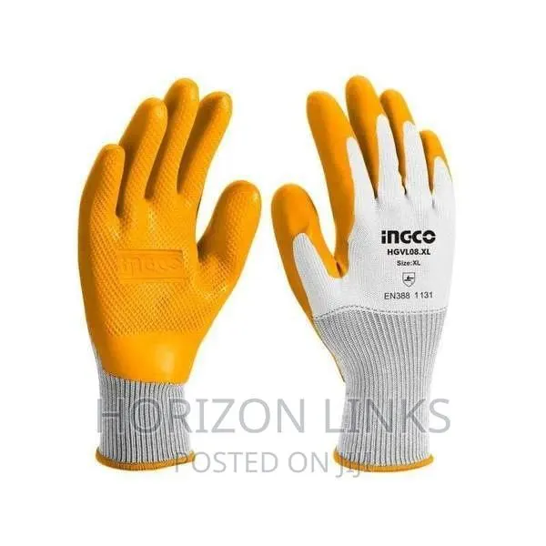 Ingco Industrial Latex Gloves · Photo 1