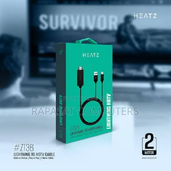 Heatz Zt36 Lightning to HDTV Cable · Photo 1