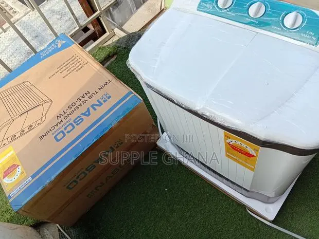 Nasco 5kg Twin Tub Washer – Practical, Durable, Efficient · Photo 1