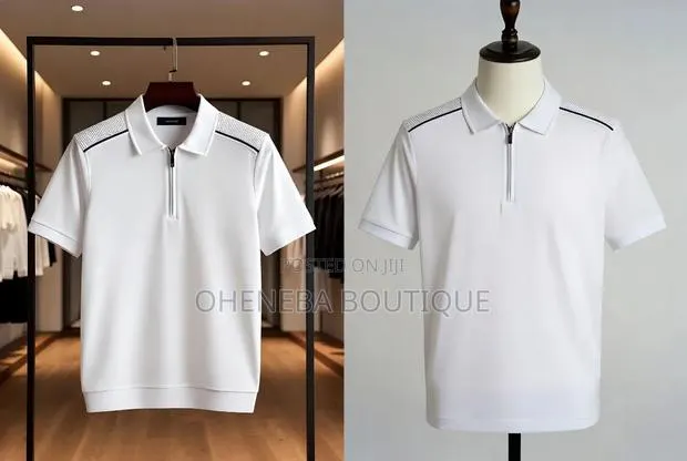 Quality Plain White Club T Shirts for Men · Photo 1
