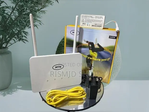 MTN Universal 4G Broadband Wi-Fi Router + Battery Backup · Photo 1