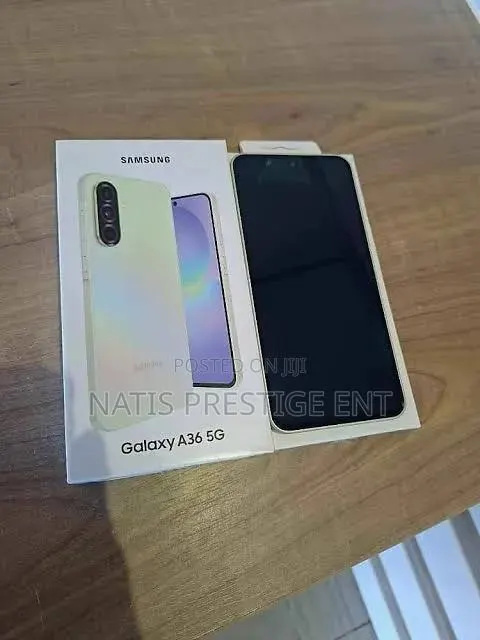 New Samsung Galaxy A36 256 GB Yellow · Photo 1