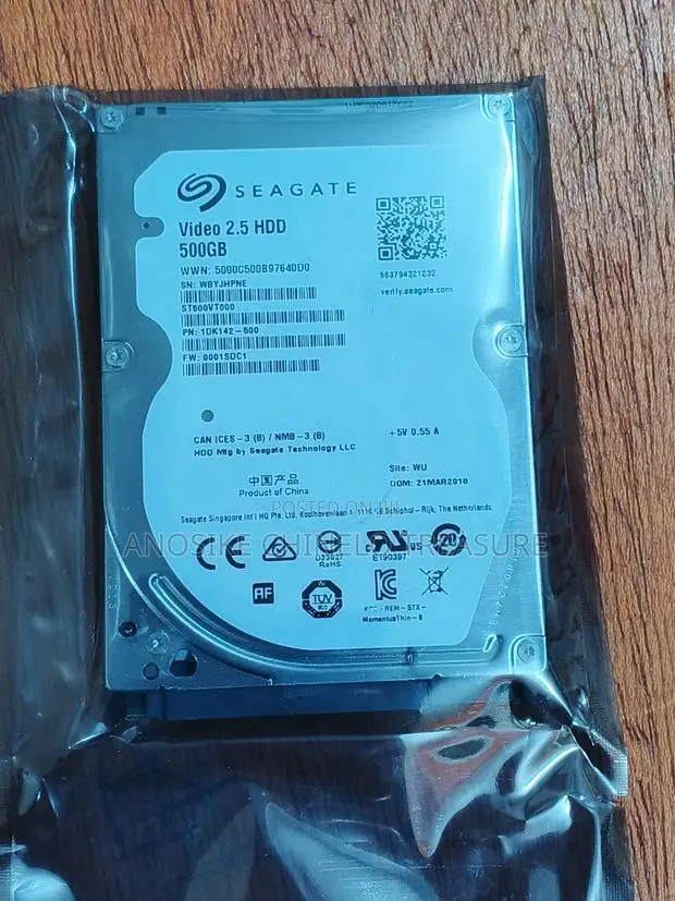 Laptop Hard Drive (500g) · Photo 1