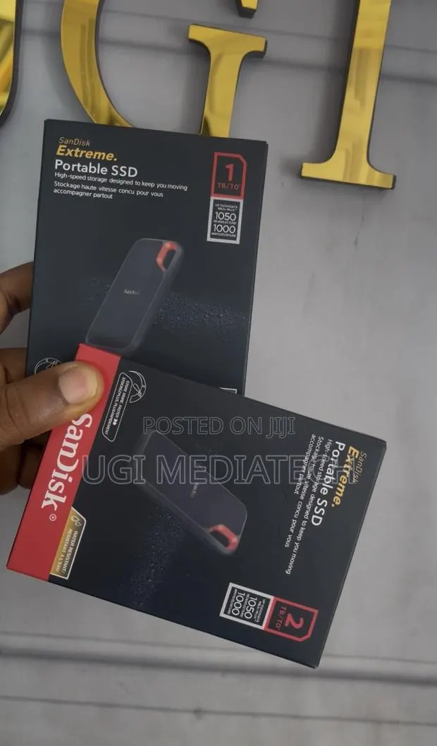1TB and 2TB Sandisk External Drive · Photo 1