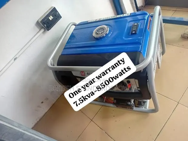 Industrial Strength 7.5kva Petrol Generator · Photo 1