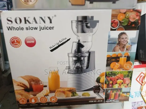 Je-32 Sokany Whole Slow Juicer · Photo 1