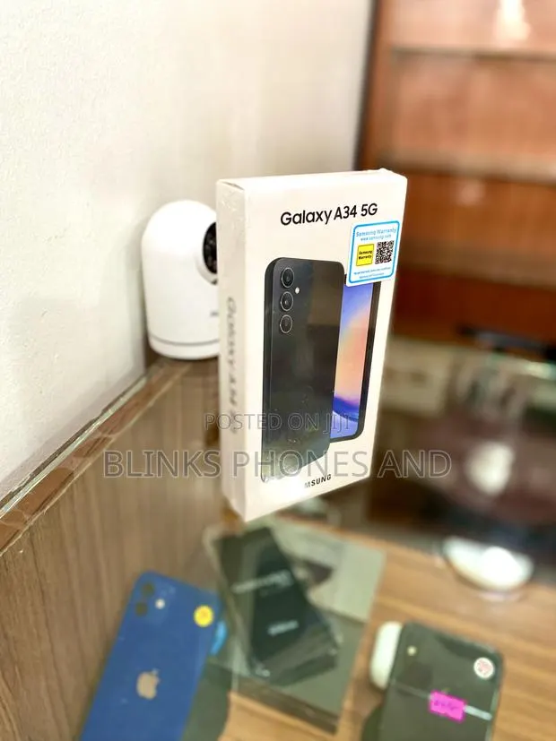 New Samsung Galaxy A34 5G 256 GB Black · Photo 1