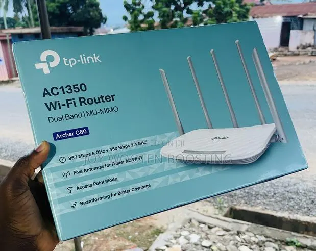 Tp-Link Archer C60 Ac1350 Dual Band Wi-Fi Router · Photo 1