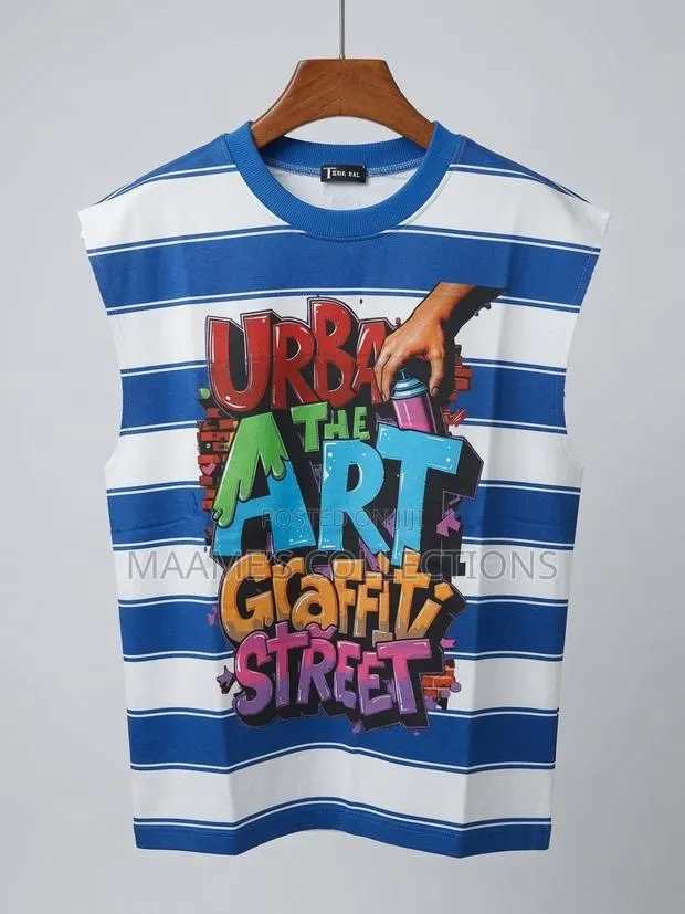 Trendy Men’s Graphic Sleeveless Tees · Photo 1