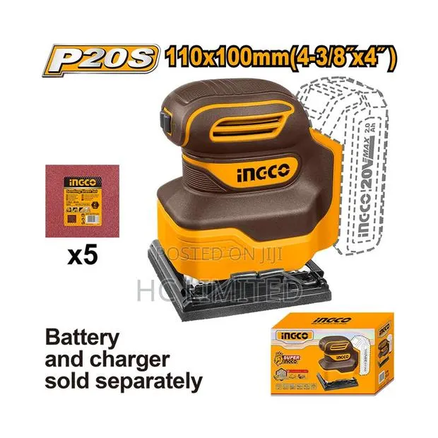 Ingco Cordless Sheet Sander - Cshsli2014 · Photo 1