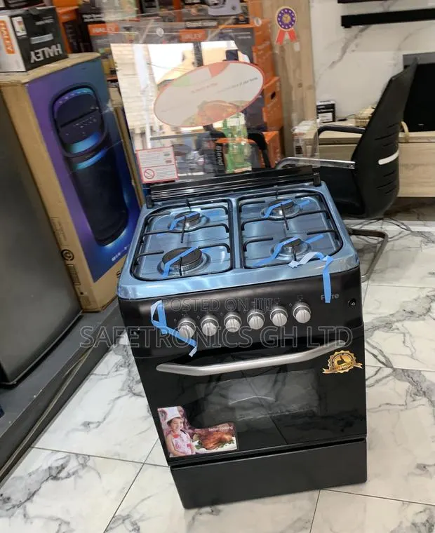 Newly Bulky Ferre 60x60 4 Burner Gas Cooker, Auto Ignition, · Photo 1