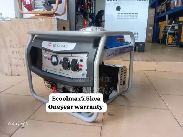 Ecoolmax 7.5kVA Generator – Premium Quality Backup Power7.5kva · Photo 1