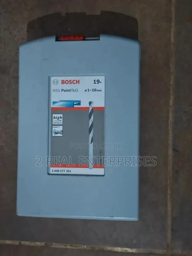 Bosch Professional 19-Piece HSS-Point Teq Metal Drill Bit Set 1–10mm · Photo 1