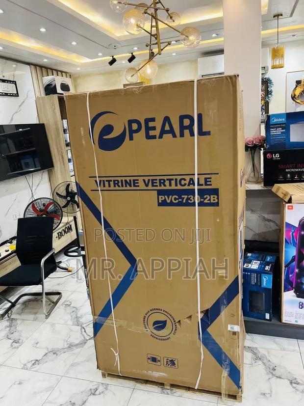 Quality Yet Affordable Pearl Pvc—730-2b 610l 2 Door Display Fridge · Photo 1