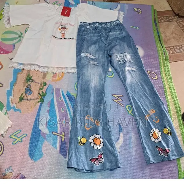 Cute Girls Top and Down 6 to 7 Years ( Trousers Is Not Jeans Material) · Photo 1