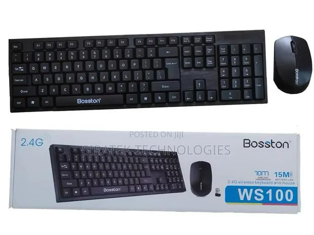 Bosston Wireless Keyboard and Mouse · Photo 1