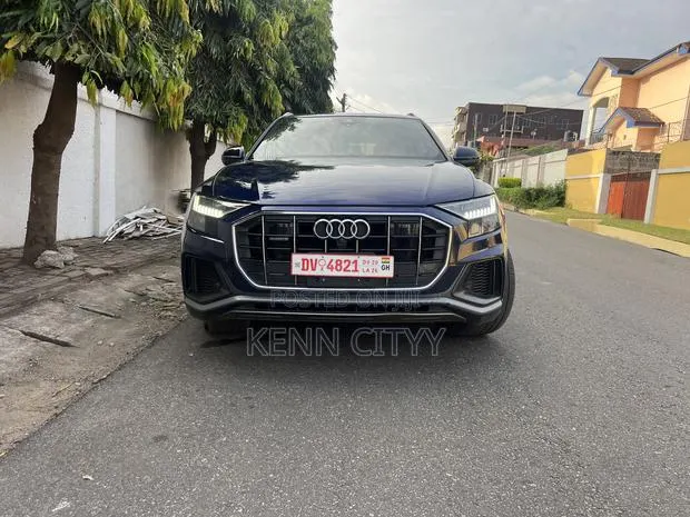 Audi Q8 55 Premium AWD quattro 2020 Blue · Photo 1