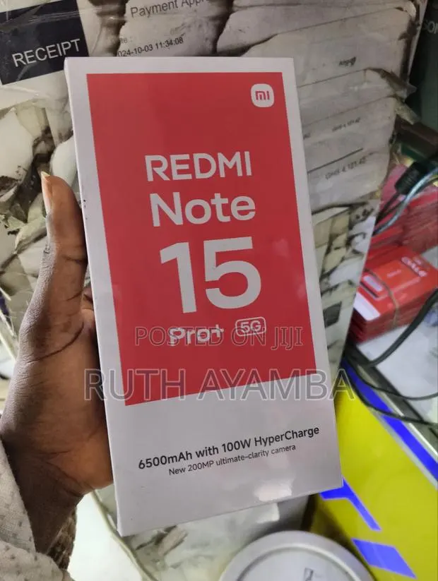 New Xiaomi Redmi Note 15 Pro+ 256 GB Black · Photo 1