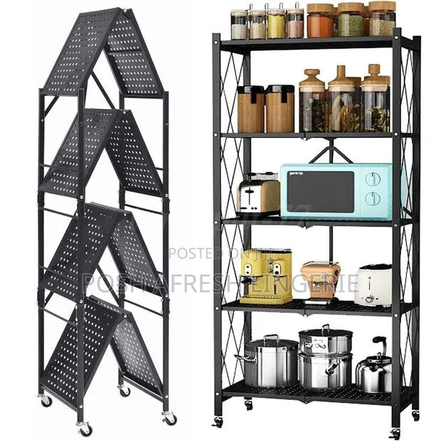 5 Tiers Standing Kitchen Rack · Photo 1