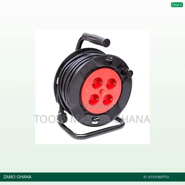 Extension Cable Reel 25m Major 4f 3g2.5d - Ayfdj · Photo 1