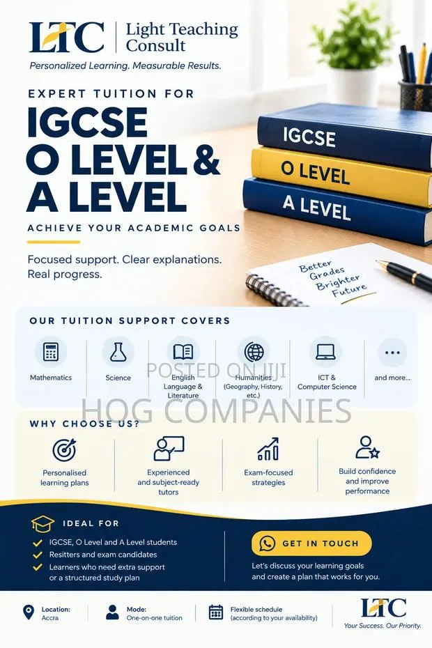 IGSCE O Level & a Level Private Tuition | One-on-One Classes · Photo 1