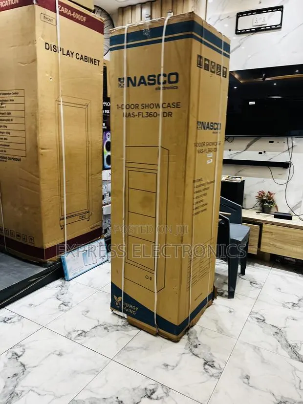 Zealous Sleek New Nasco 298 LTRS Display Fridge-Nas-Fl360-1dr · Photo 1