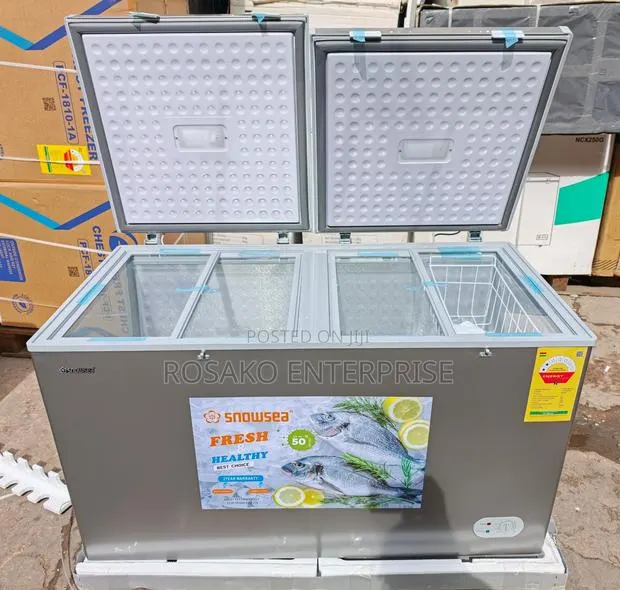 Snowsea 400l Chest Freezer Double Door *Ghc5400* · Photo 1