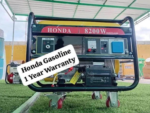 Silent Sleek Honda 8200watts Honda Generator Petrol Engine · Photo 1