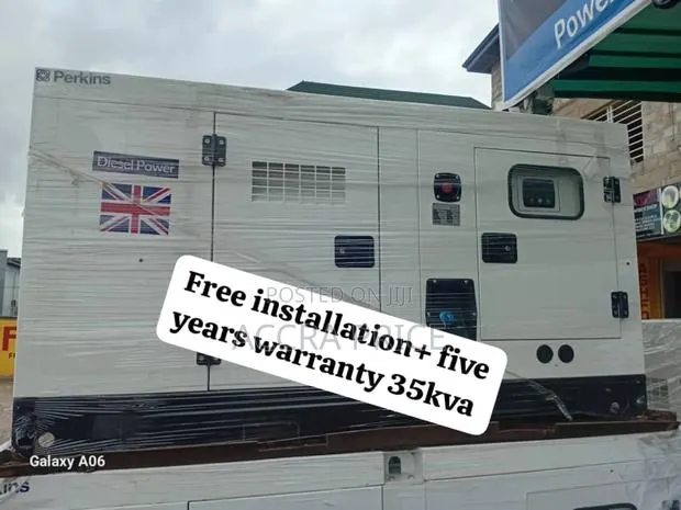 Free Installation of Generator 35kva Diesel Perkins Uk Made · Photo 1