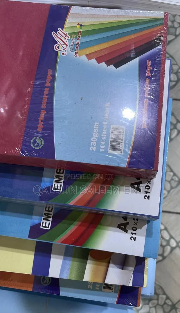 Embossed A4 Paper Binding Cover 230 Gsm 100 Per Pack · Photo 1