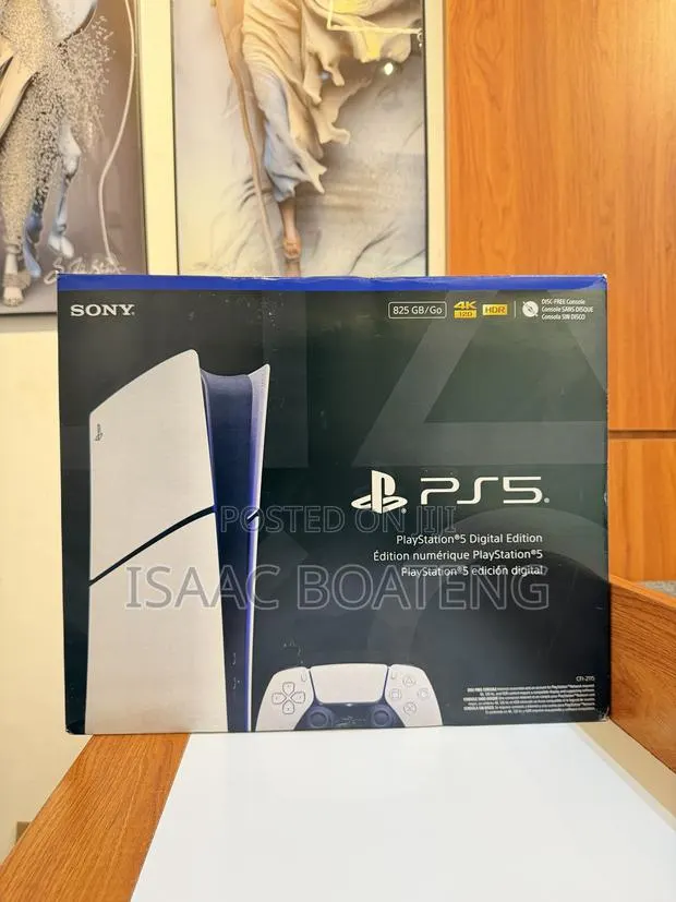 Open Box PS5 Slim Digital 6 Games Will Added · Photo 1